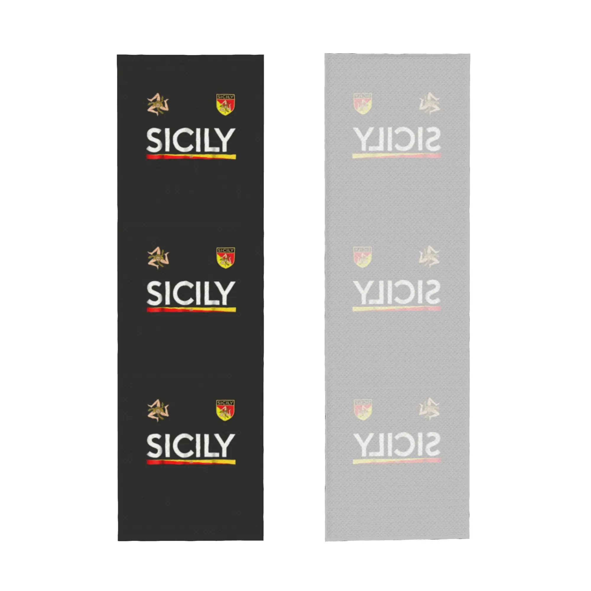 Sicilia Soccer Sicily Italy Football Jersey Cold Exercise Towel Italian Super Soft Instant Cooling Towel Swimming Towels