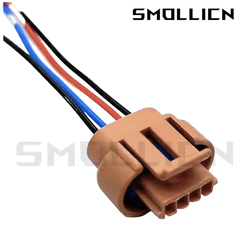 1 Set 4 Pin 12162859 Car High Voltage Package Ignition Coil Connector Auto Line Output Transformer Plug For Chevrolet Buick
