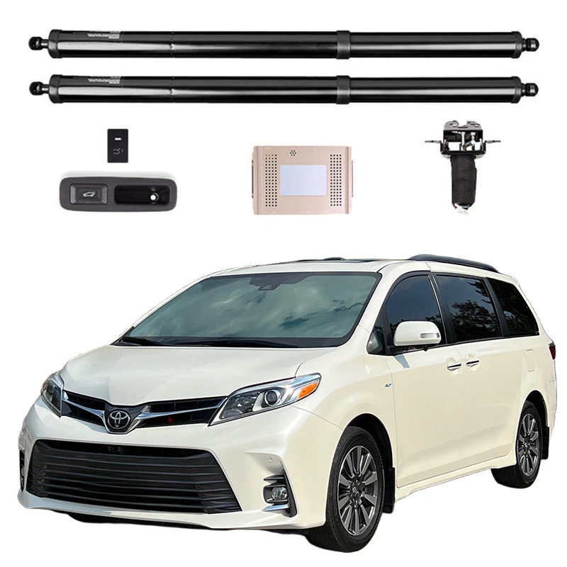 

Для TOYOTA Sienna 2015-2021 электрическая задняя дверь, интеллектуальный автоматический замок на присоске, модификация багажа, автомобильные принадлежности