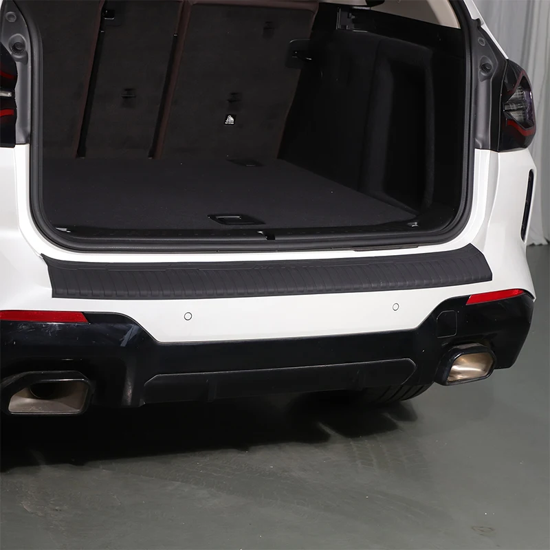 

For BMW X3 G01 2018-2024 Car Accessories Silicone Car Trunk Door Sill Plate Protective Panel Trunk Guard Plate Trim