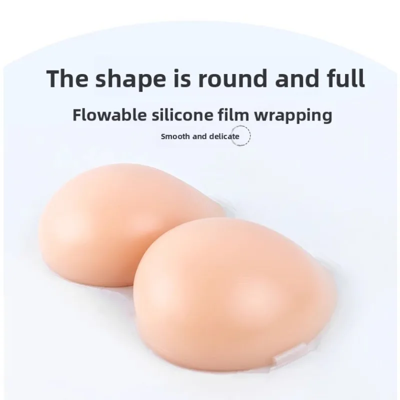 Protesi Mammarie in Silicone con Bretelle, Seno Finto Realistico a Pezzo Unico, Grande Scollatura, per Crossdresser, Drag Queen, Cosplay