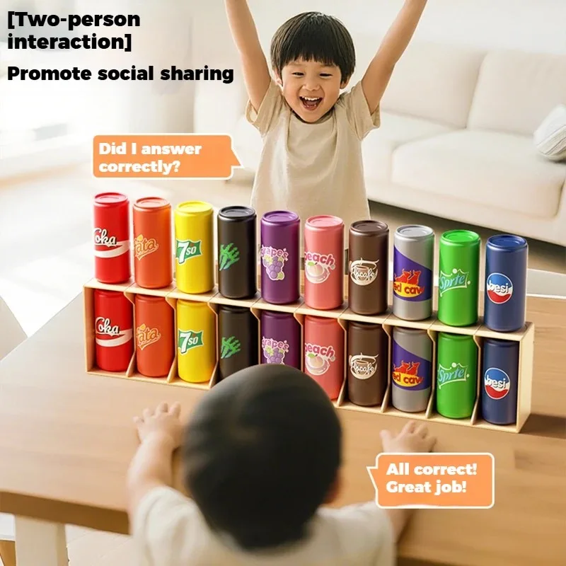 Color Memory Challenge - Drink Match-spel voor observatie en snel denken