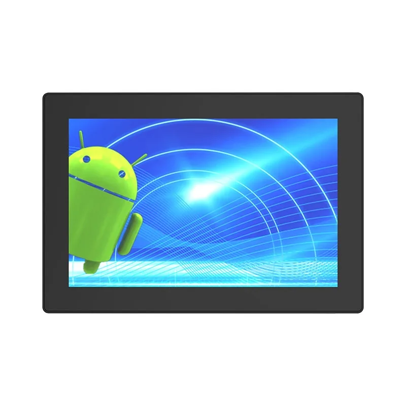All-in-one machine cast aluminum body embedded computer industrial touch display