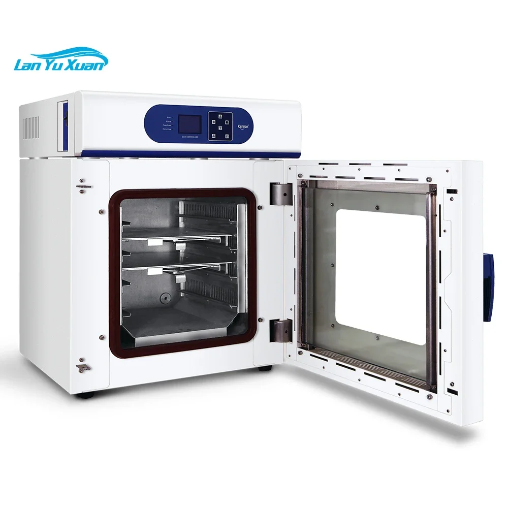 Laboratory Small Precision Vacuum Oven with programmable controller / lab drying oven