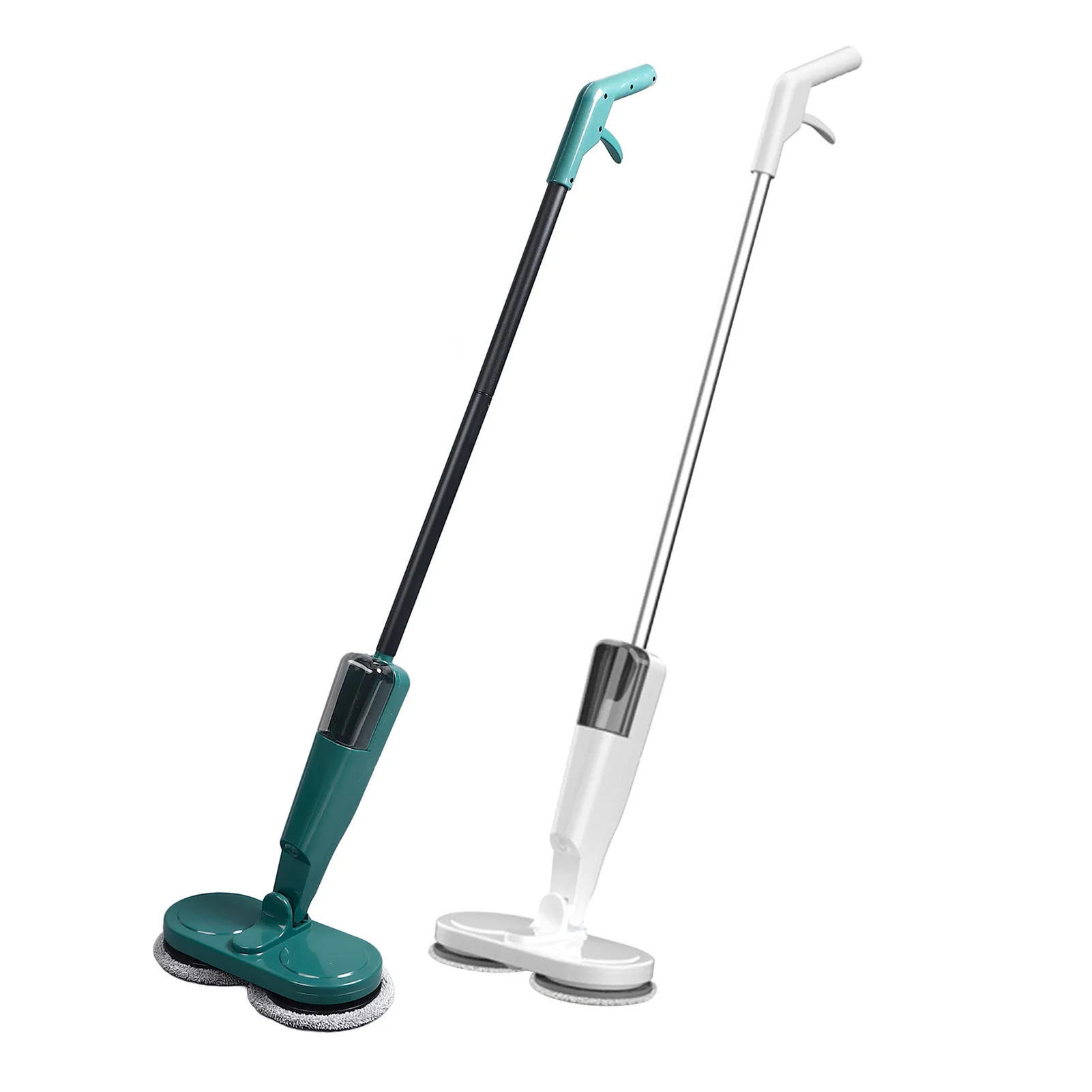Electric Mop Rechargeable Lightweight Cordless Electric Mop with Water Sprayer for Hardwood Tile Marble Floors
