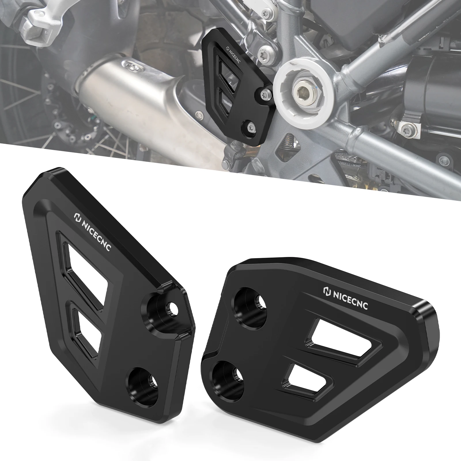 

Motorcycle Rear Brake Master Cylinder Guard Cover for BMW R1250GS/Adventure R 1250 GS R1250GSA 2018 2019 2020 2021 2022 2023