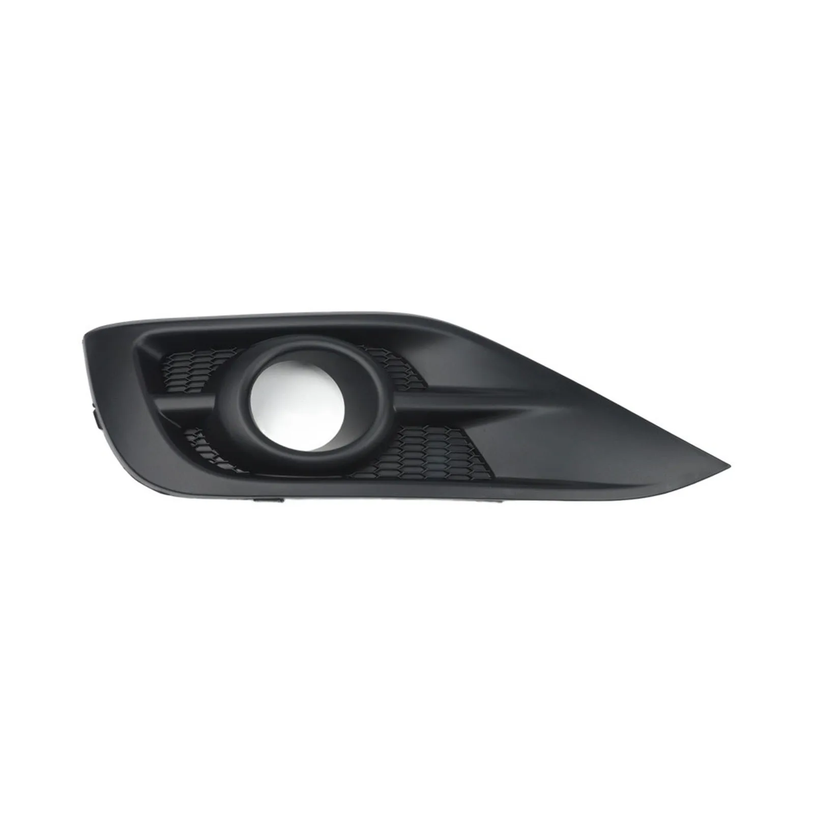 Front Fog Trim Black Fog Light Bezel No Drilling Required Weather Resistant Design For Vehicle Front Restoration