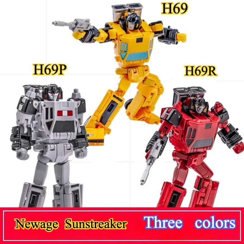 

IN STOCK Transformation Newage NA H69 H69R H69P Cole William Sunstreaker With Autobot Spike Autobot X Arm Action Figure Robot