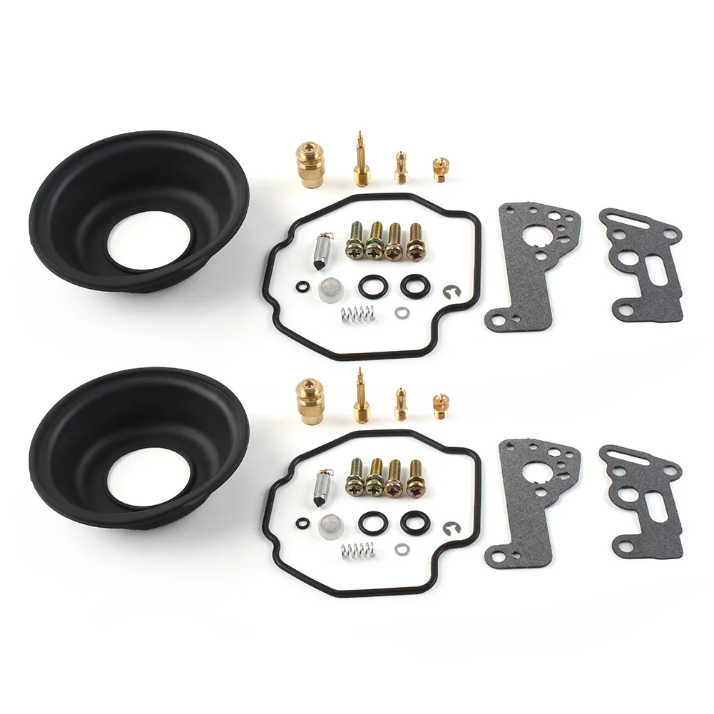 1Sets Motorbike Carburetor Repair Rebuild Kit Diaphragm Metal Rubber For Yamaha XV535 XV500 Virago XV 500 535