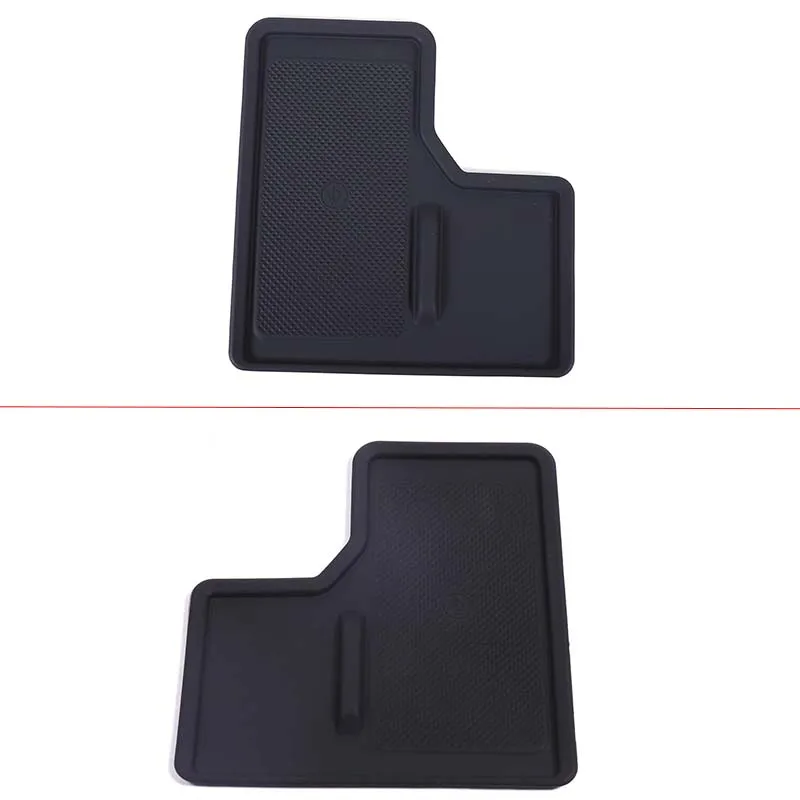 For Toyota Land Cruiser Prado 250 LC250 2024+ black car central control wireless charging silicone pad car interior accessories