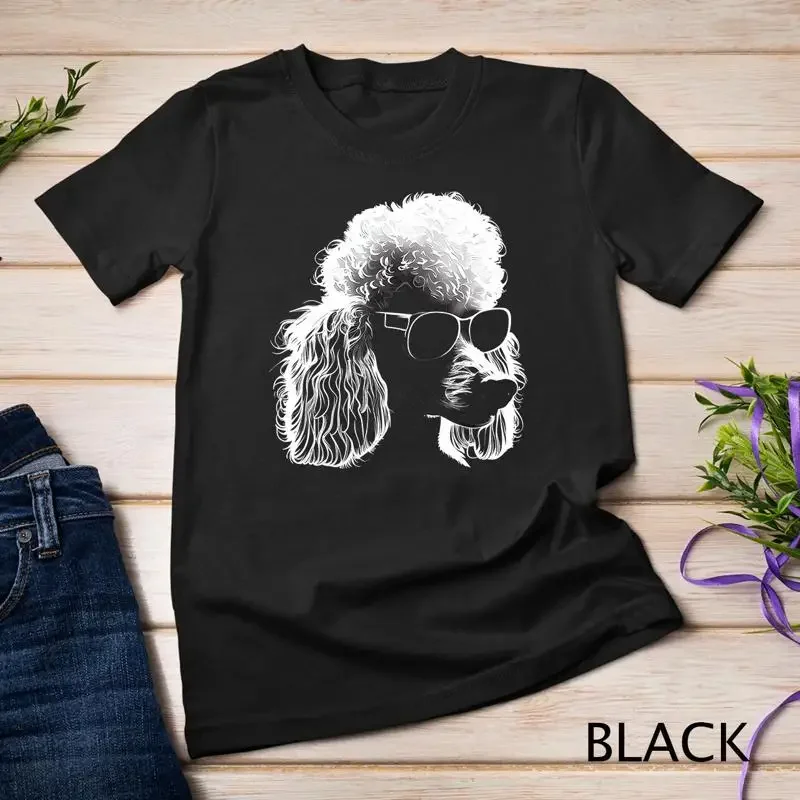 Poodle Best Dog Sunglasses Pet Lover Dog T Shirt Unisex T shirt