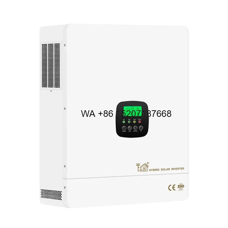Wmwmnu 5KW 10KW 12KW Single Phase Solar Inverter Off-grid Hybrid 220V 230V for EU Residential Commercial Use