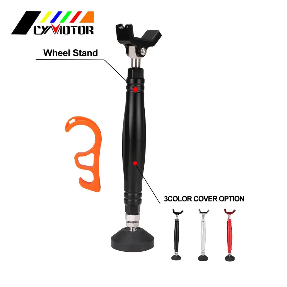 Motorcycle Support Wheel Stand Frame Balancer Lift Brake Lock Hook For KTM Honda Yamaha Kawasaki Suzuki Street Bike Universal