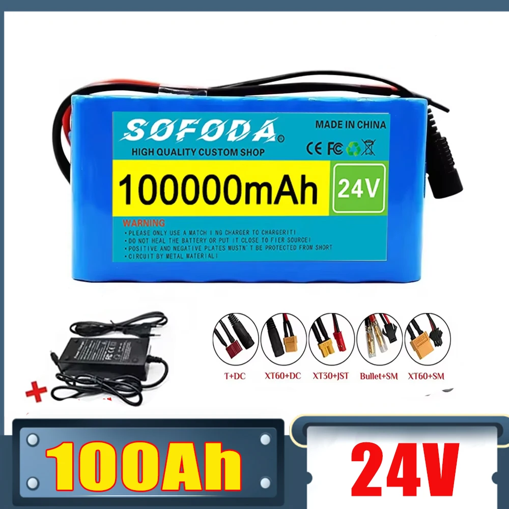 HoverBoard 24V 100000mAh Rechargeable Batteries 29.4V Lithium Battery Wheelchair Battery 7S3P li ion Battery Pack for HoverBoard