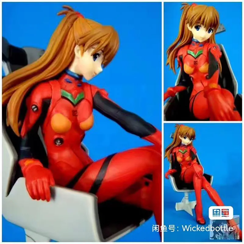 EVA Action Figure Asuka Langley Soryu Anime Lovely Figure Model Ornament Box Toys