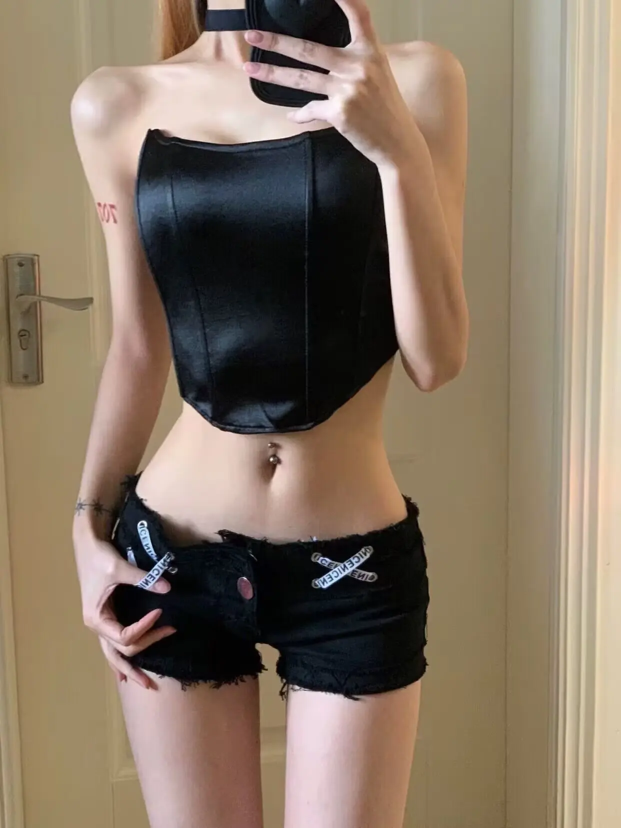 กางเกงยีนส์สตรี Baggy กางเกงขาสั้นผู้หญิง DENIM กางเกงผู้หญิง Coquette ฤดูร้อนเสื้อผ้าขนาดใหญ่ Jorts Y2k กางเกงยีนส์ยกก้นเสื้อผ้า