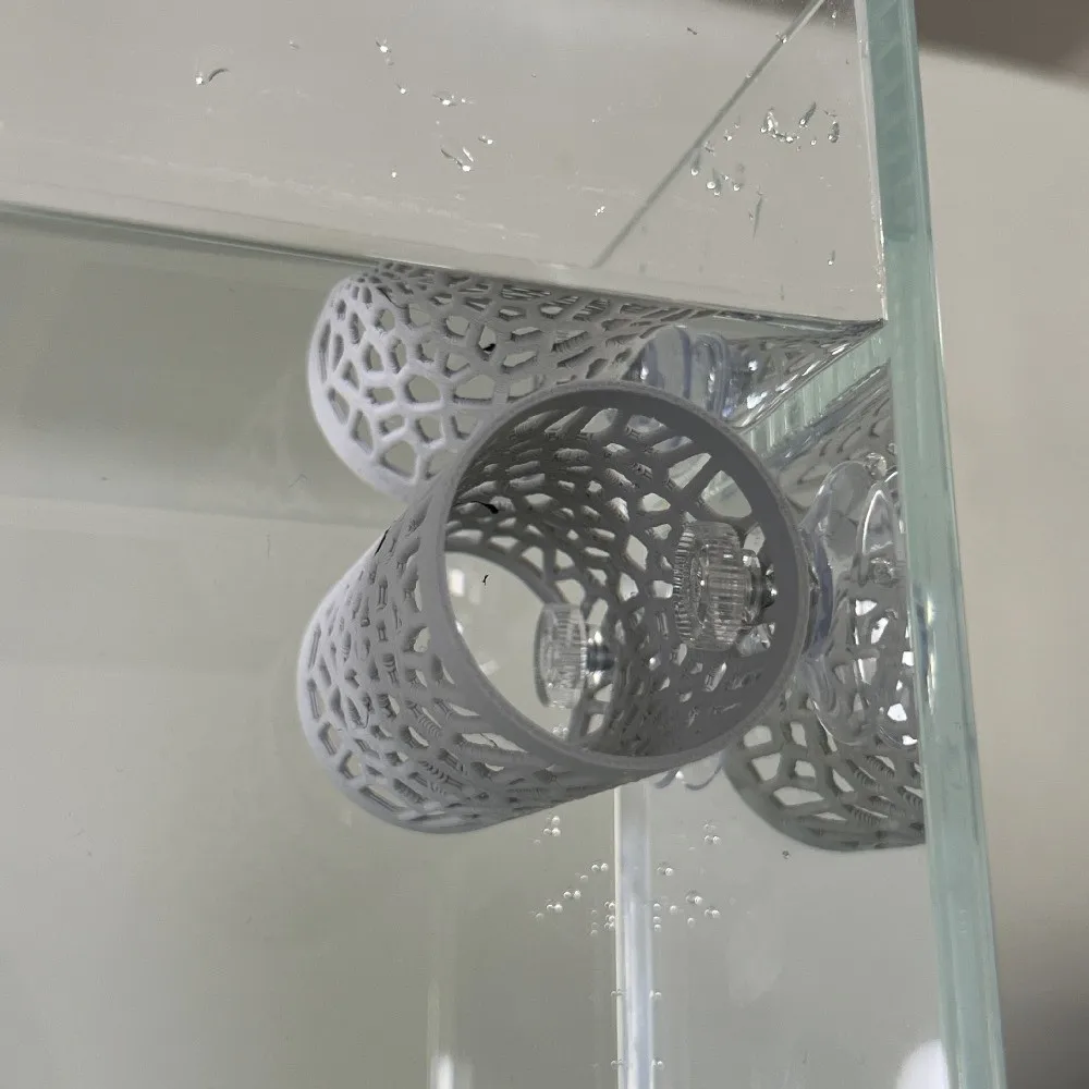 Shelter Function 3-in-1 Betta Fish Tunnel Betta Hammock Multifunctional Fish Shrimp Aquarium Decor with Suction Cup
