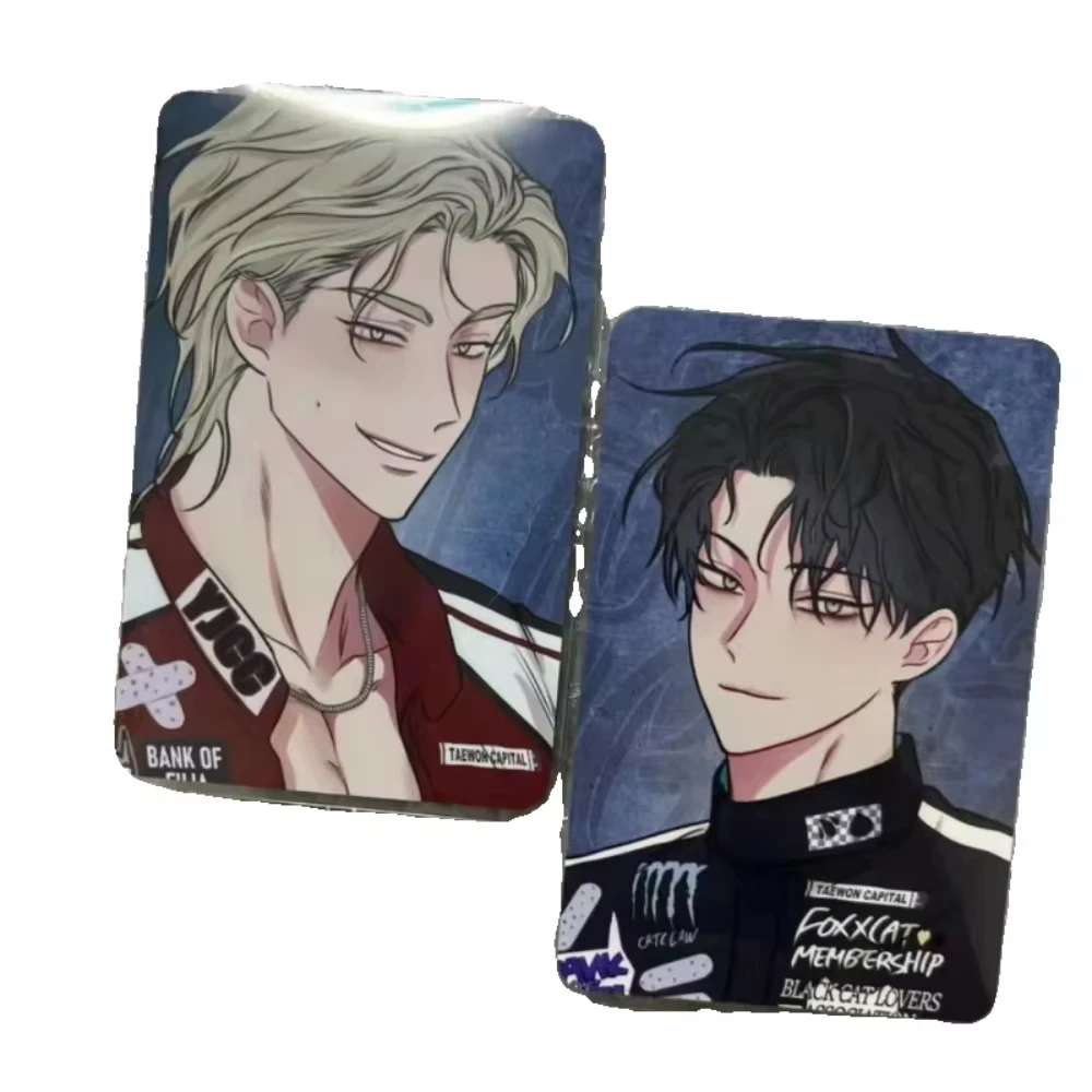 Fashion Low Tide in Twilight Anime Card Kim EuiHyun 3inch Small Card Childrens Stationery Student Message Birthday Charm Gift