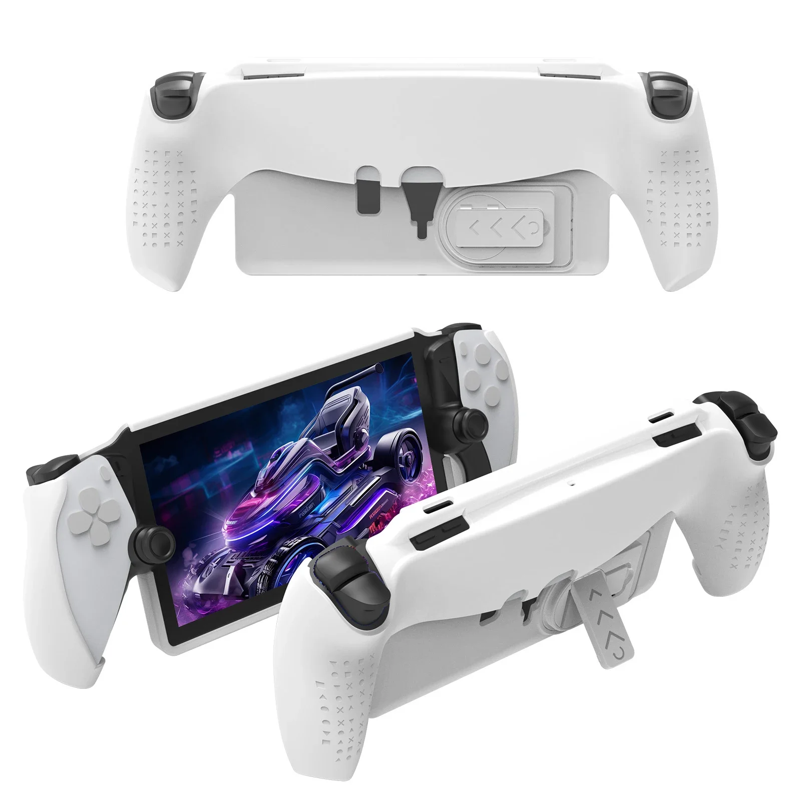 

For PS Portal TPU Protective Case Cover Gaming Console Controller Sleeve for New PSP Handheld Game Console