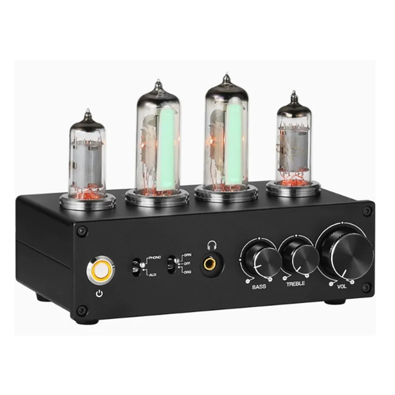 A33T-T9 Mini 6E2 مللي متر/MC فونو المرحلة الدوار Preamp Hifi ستيريو الصوت فراغ أنبوب المضخم Dekstop سماعة أمبير