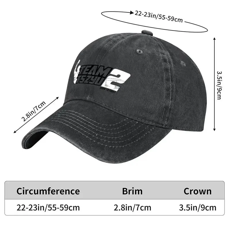 Team Tszyu Logo Trucker Hat - Tim Tszyu Boxing Brand Cap with Signature Number 2 Design, Unisex Big Size PVC Coated for Men & Wo