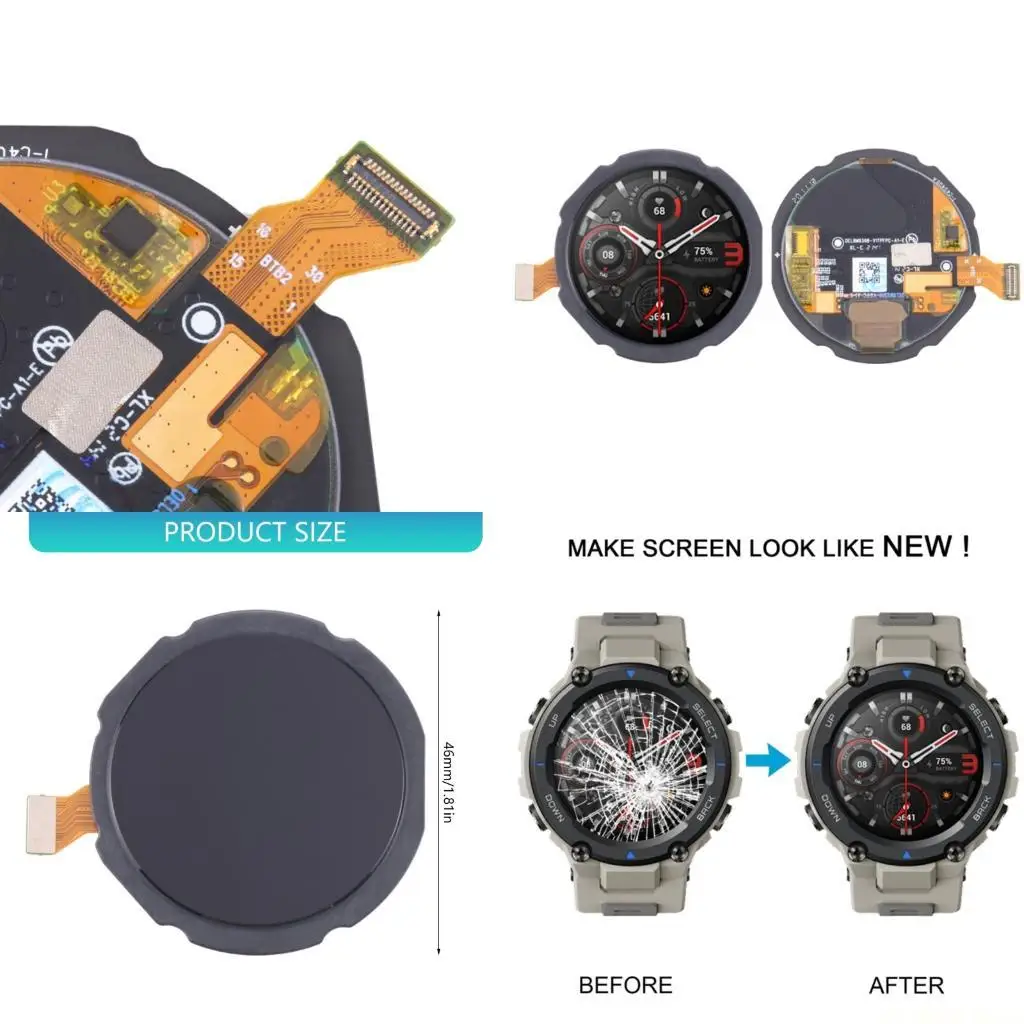 

E56B Требуется техническая установка ЖК-дигитайзера в сборе для ремонта экрана спортивных умных часов