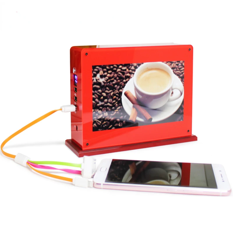 7 inch Android built-in 20000 mAh Battery Mobile Power Android Advertising Player for Advertising