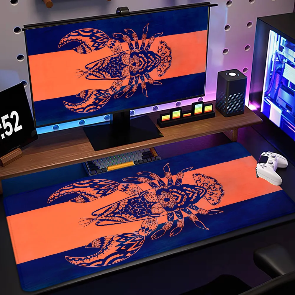 

Коврик для мыши с изображением дельфинов, китов, омаров, компьютерный коврик, аксессуары для рабочего стола, коврик для геймеров, игровые коврики, украшение для стола