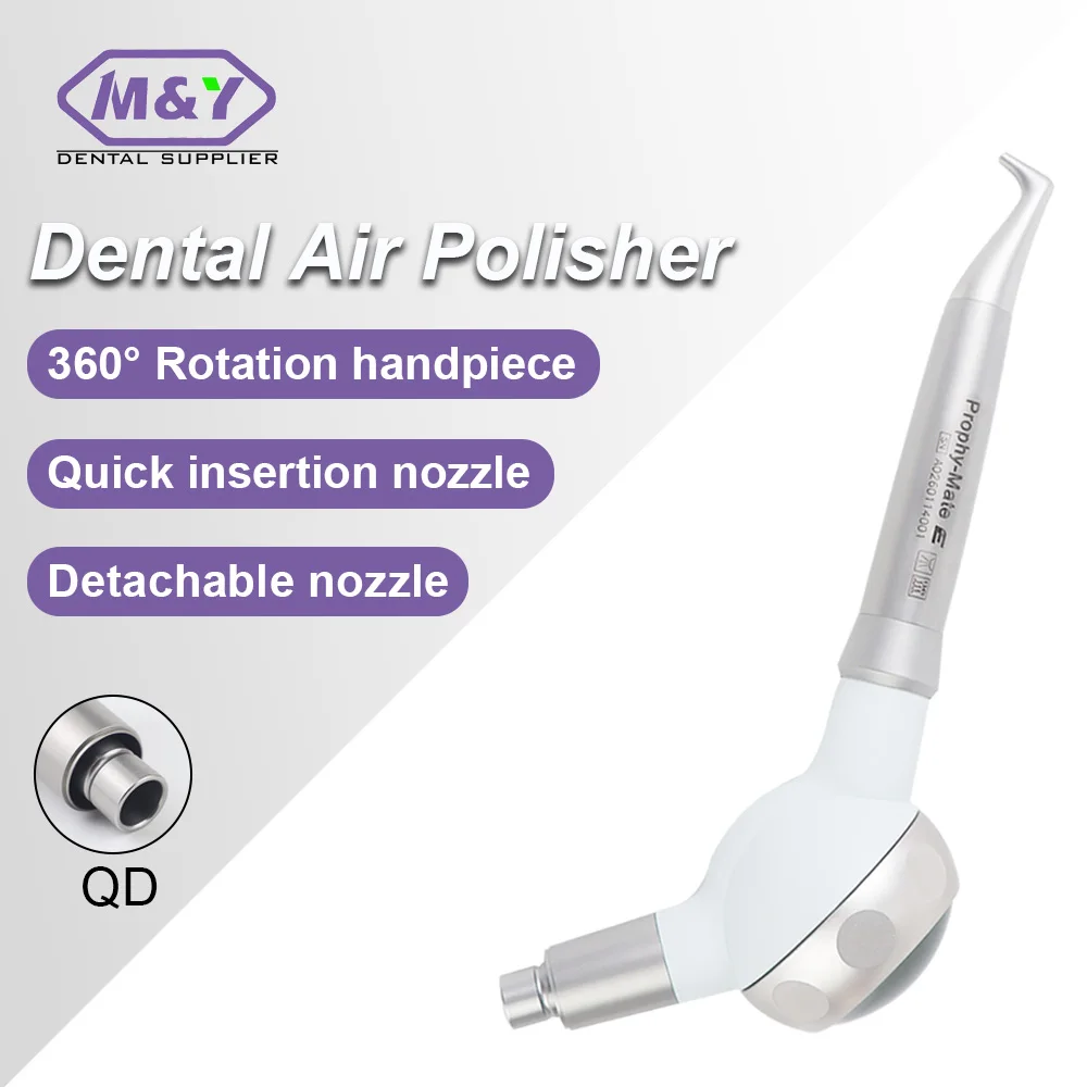 Dental Air Flow Jet Polishing Polisher WITH QD Coupling Prophy-Mate NEO Handpiece Anti Suction oral Hygiene Dentistry tools
