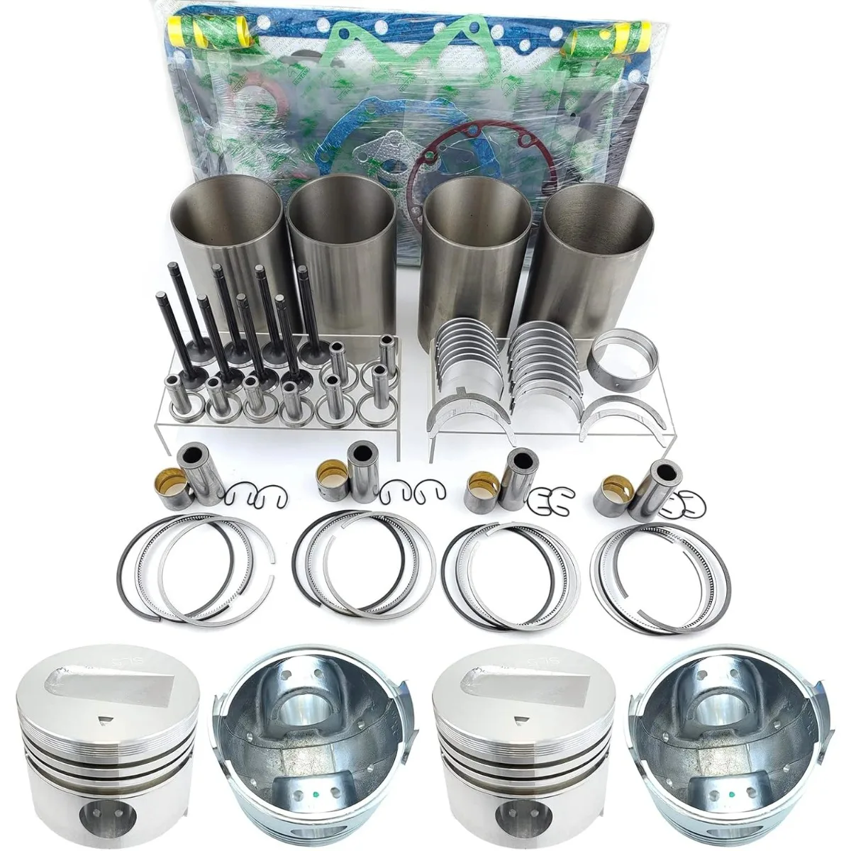 

S4L Engine Overhaul Rebuild Kit For Mitsubishi S4L S4L2 Engine MM35T MM40CR MM40T Loader LT360D CAT 304CR Excavator MT271 MT311