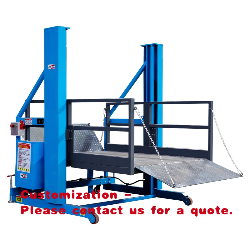 

custom.2 Tons 3 Ton Mobile Dock Lift Warehouse Dock Container Loading Unloading Platform Lift Tables Hydraulic Lift Freight Elev