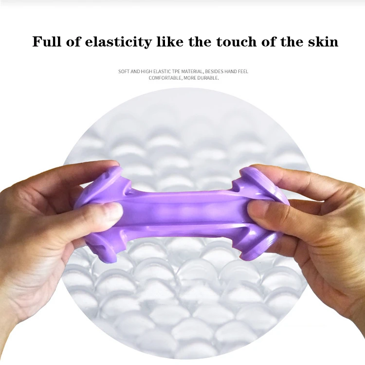 Artificial Vagina for Man Male Masturbator Soft TPE Dual ChannelEndurance Exercise Penis Massage Sex Toys for Men