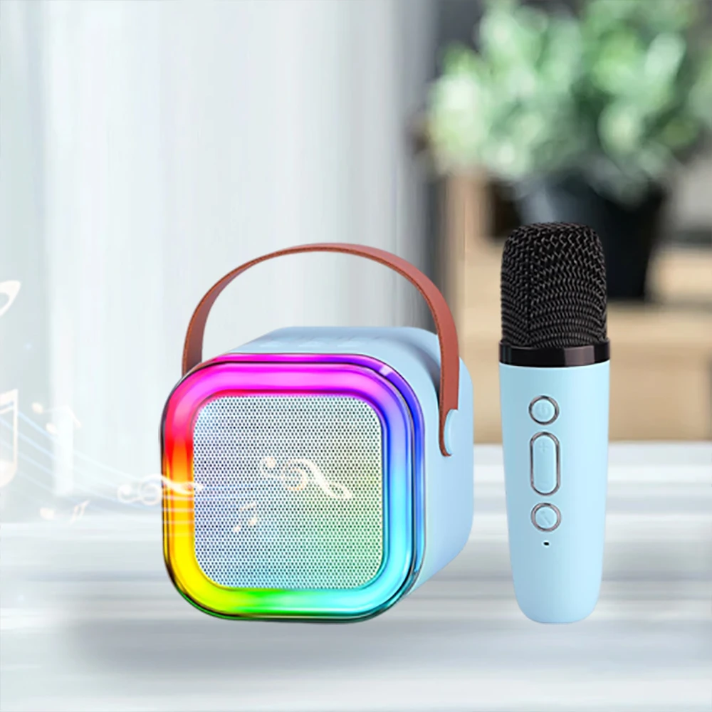 K12 Karaoke Microphone Ktv Karoke Mic Prlantes Recargable Outdoor Small Bluetooth Tiny Portable Speaker