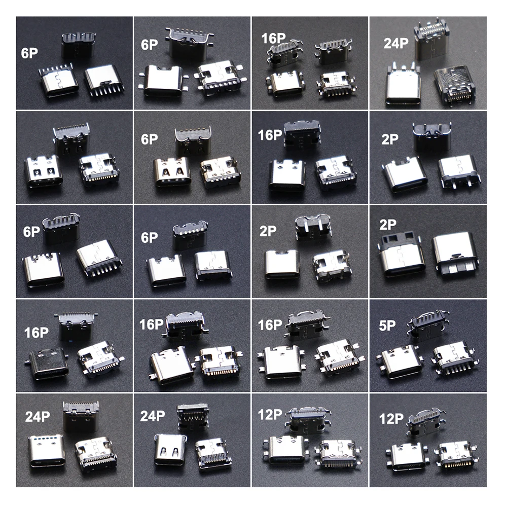 Jcd 10Pcs Type-C Us…