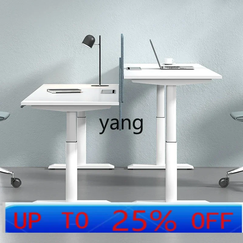 

LMM simple electric lifting table intelligent standing office desk computer desktop table