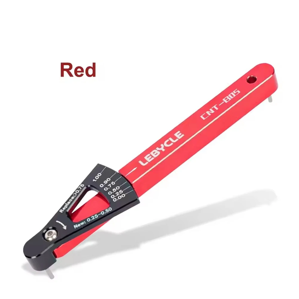 Mountainbike kettingmeetliniaal Slijtage-indicator Racefietsketting Stretchdetectie Caliper Tool Kettingmeter Links Checker