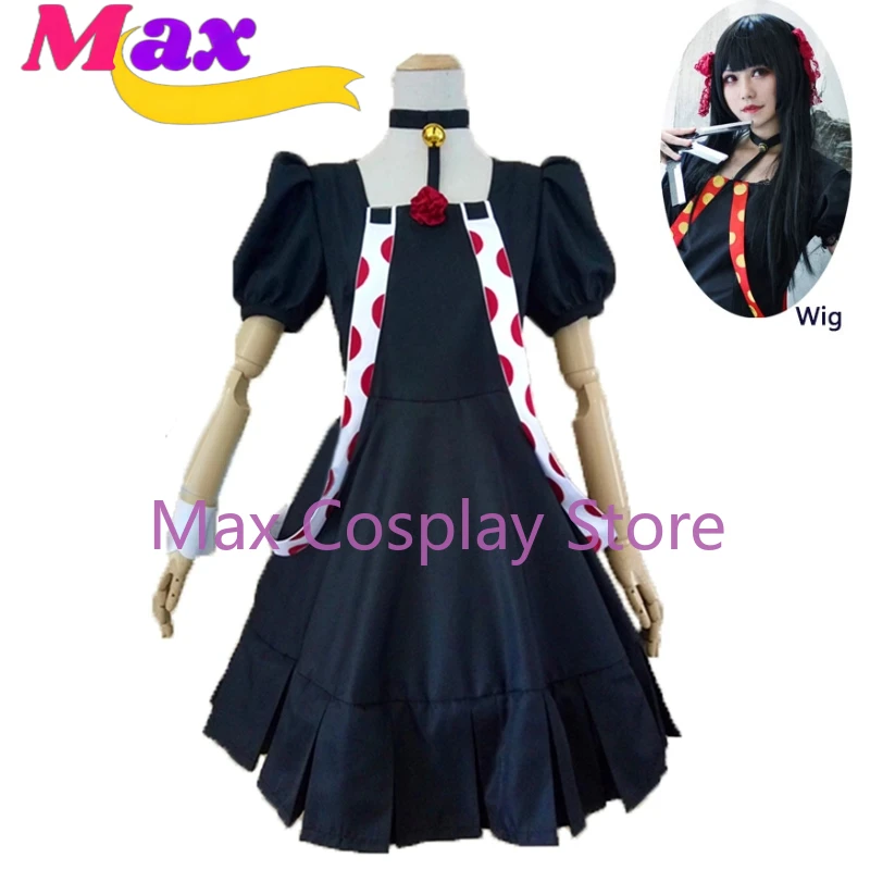 Max Cos Anime Juuzou Suzuya Cosplay Dress Costume Halloween Suit For Women Men Outfit Carnival Party Wig Accessories