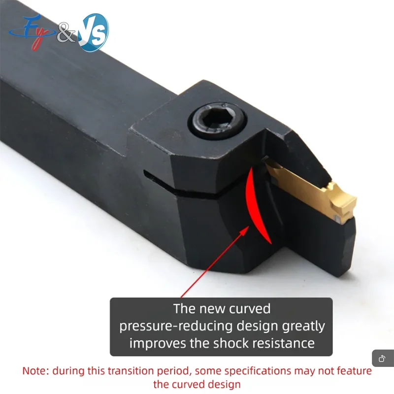 CNC External Grooving & Cut-Off Tool Holder MGEHR2020-3 MGEHR2525-4 for CNC Lathe Turning Tools Right Hand Blade Not Included