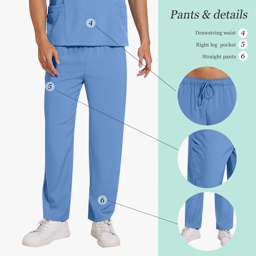 Vêtements de travail pour médecins, blouse d'infirmière légère, uniformes chirurgicaux, ensemble de soins infirmiers médicaux pour femmes, gommage médical de haute qualité pour hommes et hôpitaux