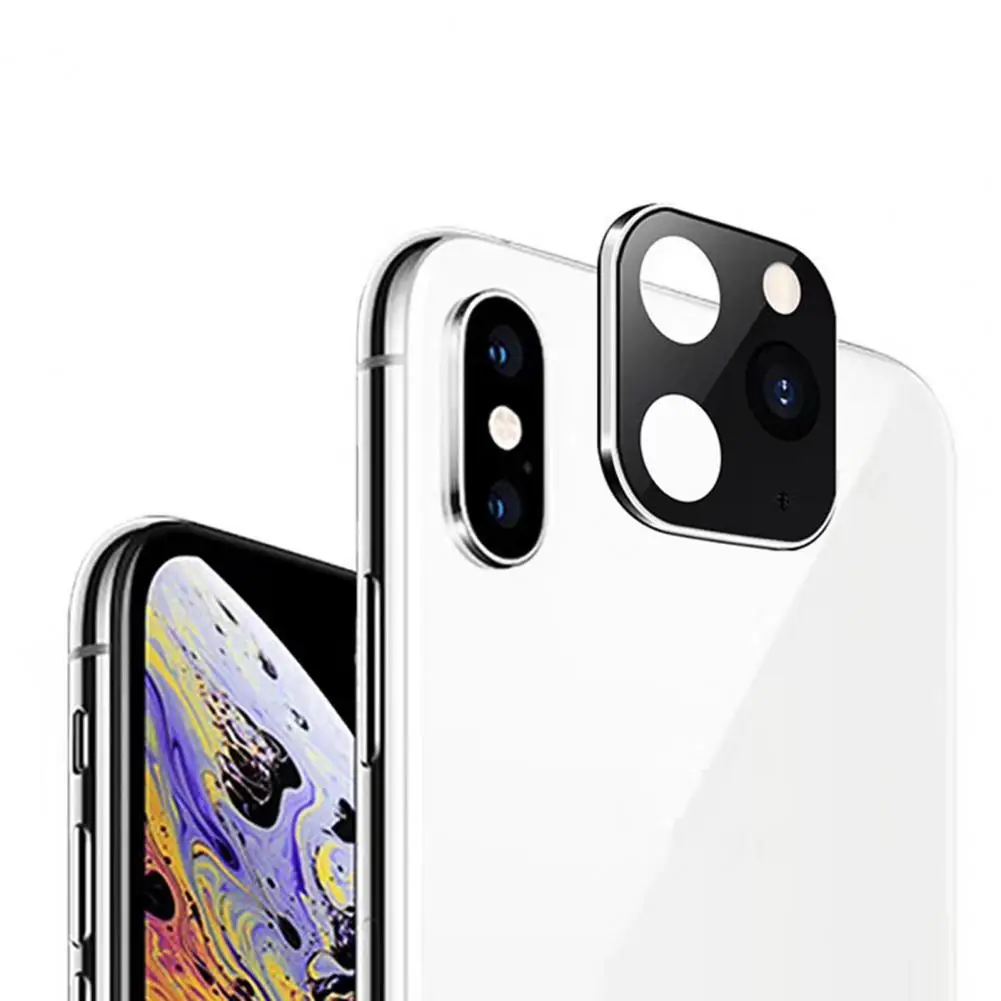 Cubierta de lente resistente a los arañazos, Protector de película de lente de cobertura completa para Iphone X/xs, alta dureza, resistente a los arañazos, Simple