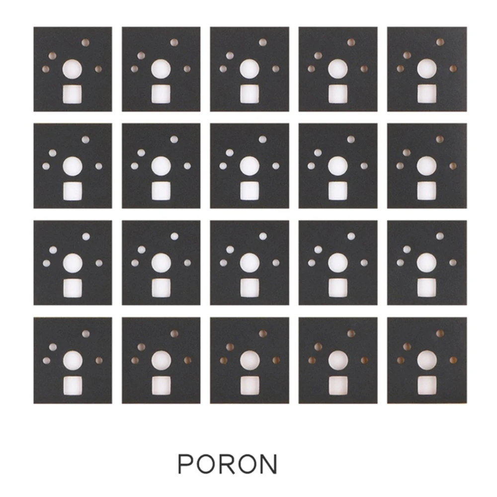 

240pcs Mechanical Keyboard Switch Sticker Noise Dampener Foam Sound Reduction Insulation Film for Switch Stabilizer Dropship