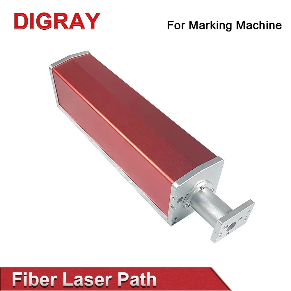 

DIGRAY Fiber Laser Path Red Standard Fiber Laser Path Housing Rayucs MAX JPT Interface for Laser Marking Machine