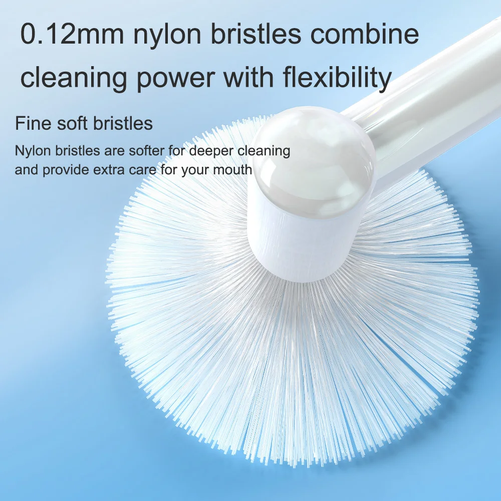 Super Deer Orthodontic Toothbrush Pointed And Flat Head High-density Bristle Tooth Brush for Braces Daily Oral Care Tool 1/2PCS