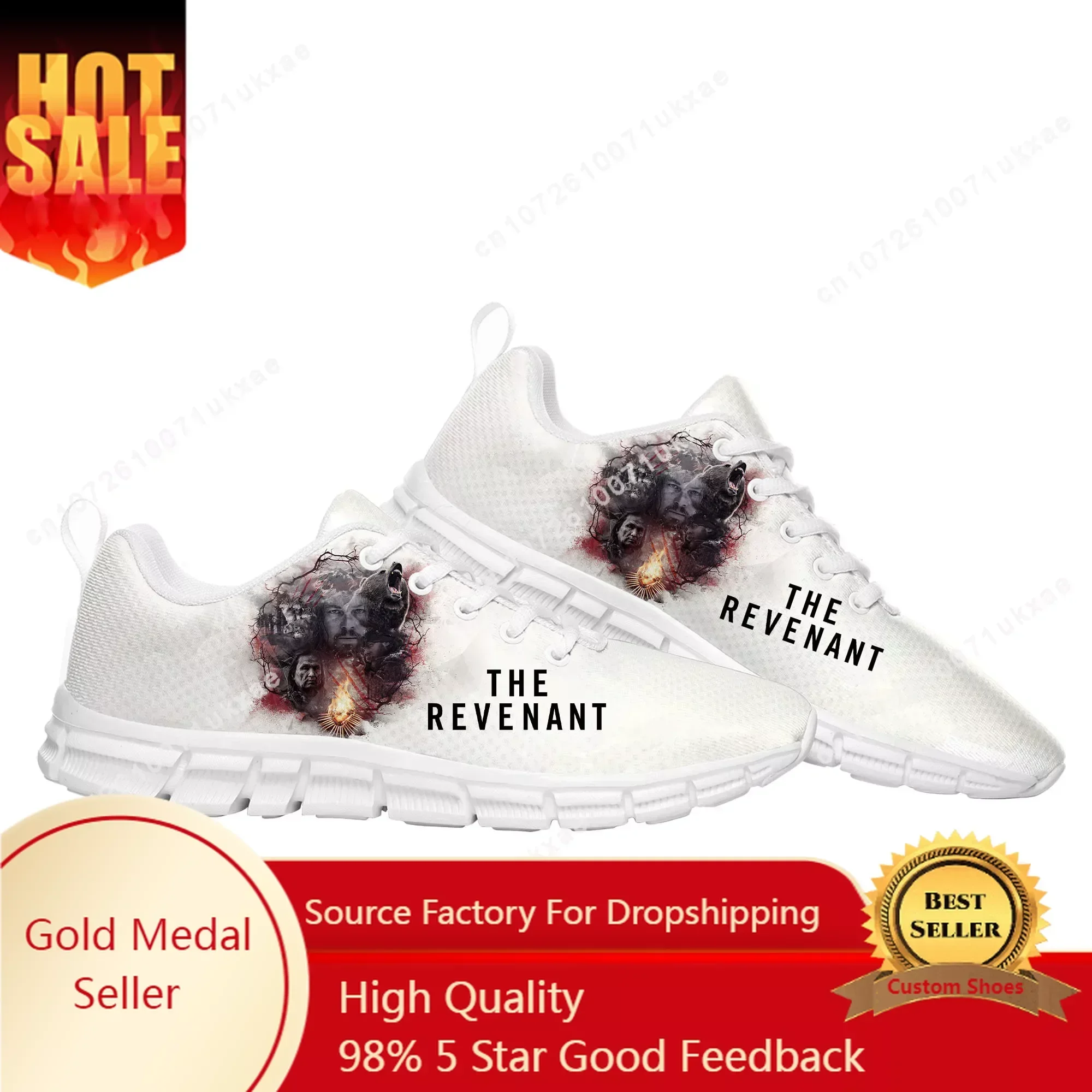 

Revenant Sports Shoes Mens Womens Sneakers High Quality Leonardo DiCaprio Casual Sneaker Custom Shoes