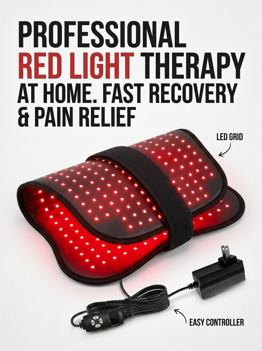 tappetino-per-terapia-a-luce-rossa-led-intelligente-660nm-850nm-infrarossi-per-sollievo-dal-dolore-alla-schiena-e-alla-vita-cuscino-massaggiante-muscolare-con-timer-e-6-livelli-di-intensita-regolabile