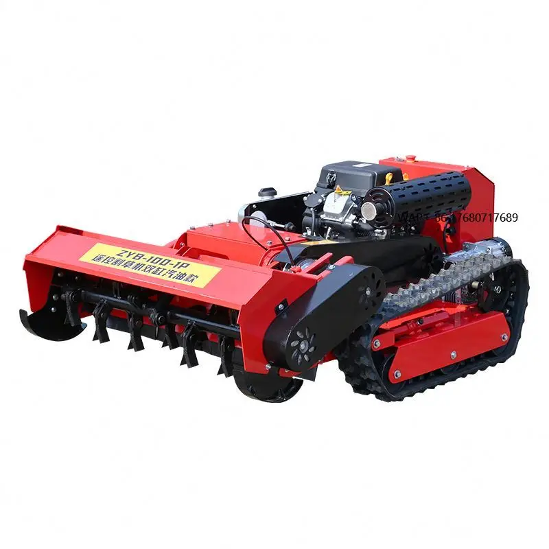 Remote Control Motor Brush Cutter Mower  Lawn Mower