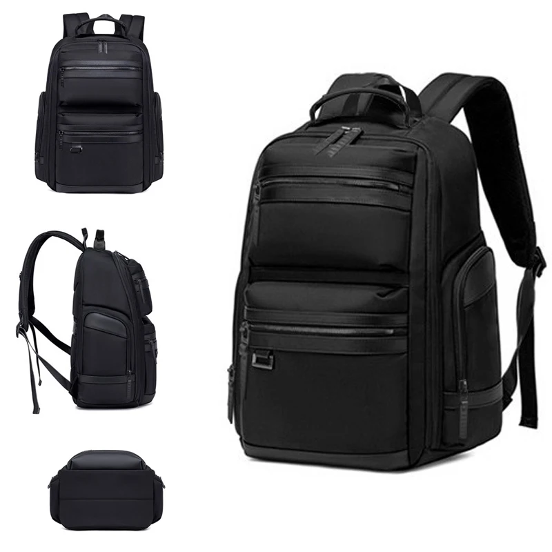15.6inch laptop backpack5Waterproof business travel backpackComes with anti-theft bag and luggage strap