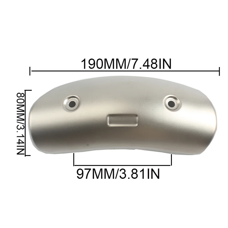 Motorfiets Hitteschild Uitlaatdemper Bescherming Uitlaatpijp Koolstofvezel Bescherming Anti-Verbranding Voor Cb650f Z900 Tmax 530 Xmax 300