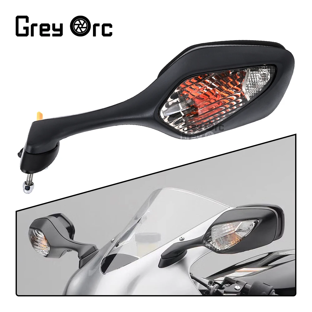 

High Quality Motorcycle mirror Turn Signal light rearview Mirrors For Honda CBR1000RR 2008-2016 VFR 1200 2010-2017