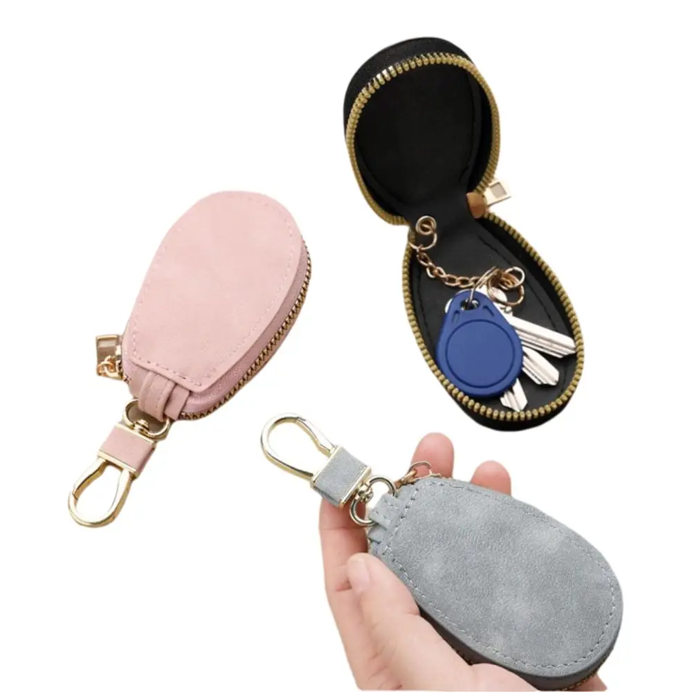 

Universal PVC Car Key Bags Zipper Hook Keychain Holder Classic Coin Purse Men Women